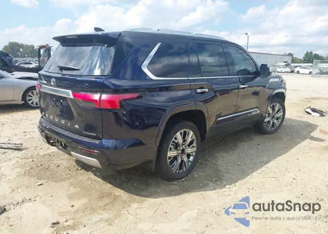 2025 Toyota Sequoia Capstone z USA, uszkodzony, nr VIN 7SVAAABA5SX055248